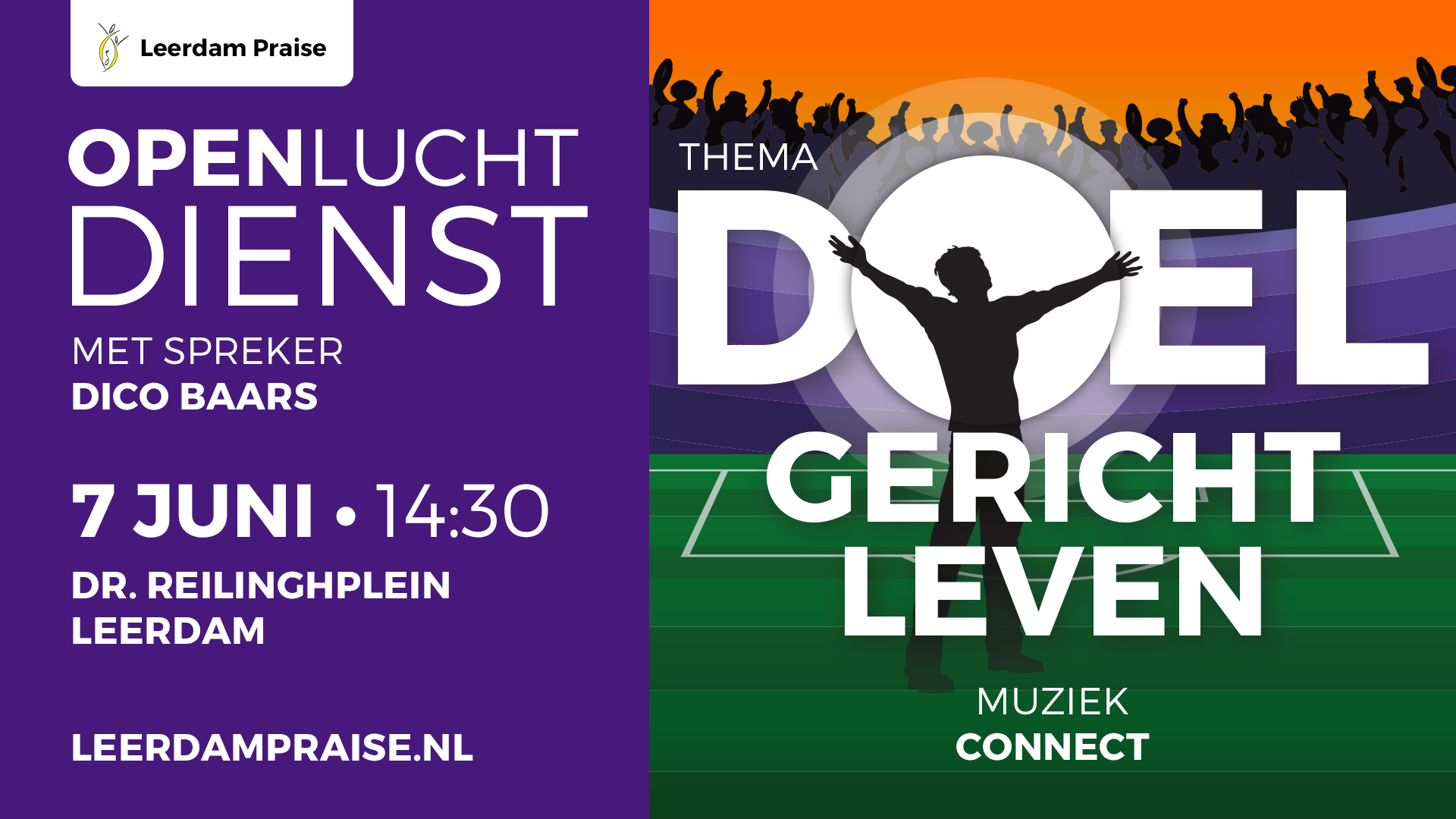 Op naar 7 juni, de 18e Openluchtdienst!